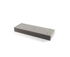 Novy flache Umluftbox mit Monoblockfilter 98 mm Grau (98x818x290mm) 7923400