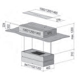 mit Teilversenkbarkeit Silbermetallic (1050231)