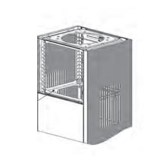 Deckenkonsole ohne Verkleidung bis 300mm lang (1000687)