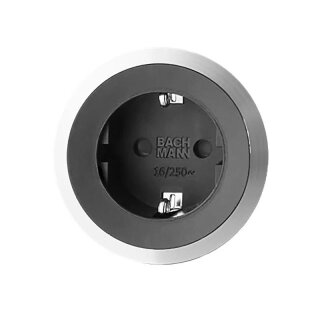 Steckdose 230 V Edelstahloptik 1090087