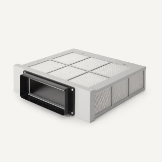 Umluftbox Carbon.Zeo - Deckenlüfter - Auslass seitlich 102293