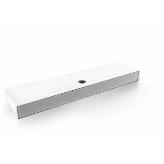 Umluftbox mit Monoblockfilter H 98 Weiß (98x1100x290mm) 7941400