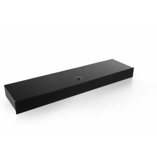 Umluftbox mit Monoblockfilter H 98 Schwarz (98x1100x290mm) 7942400