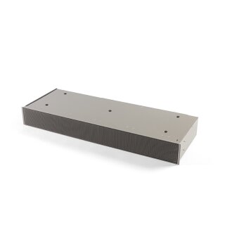 Umluftbox mit Monoblockfilter H 98 EdelStahloptik (98x818x290mm) 7923400