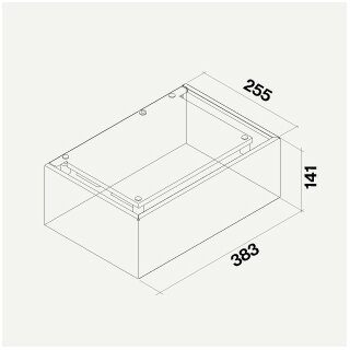 Umluft mit Umluftbox Carbon.Zeo Schwarz 102286